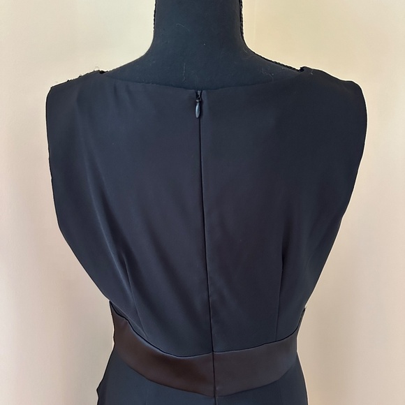 *CONNECTED APPAREL* Black x Tan Sleeveless Formal Dress NWT Size 8 - Picture 5 of 8